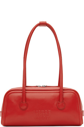 Red Soft Baguette Bag | SSENSE