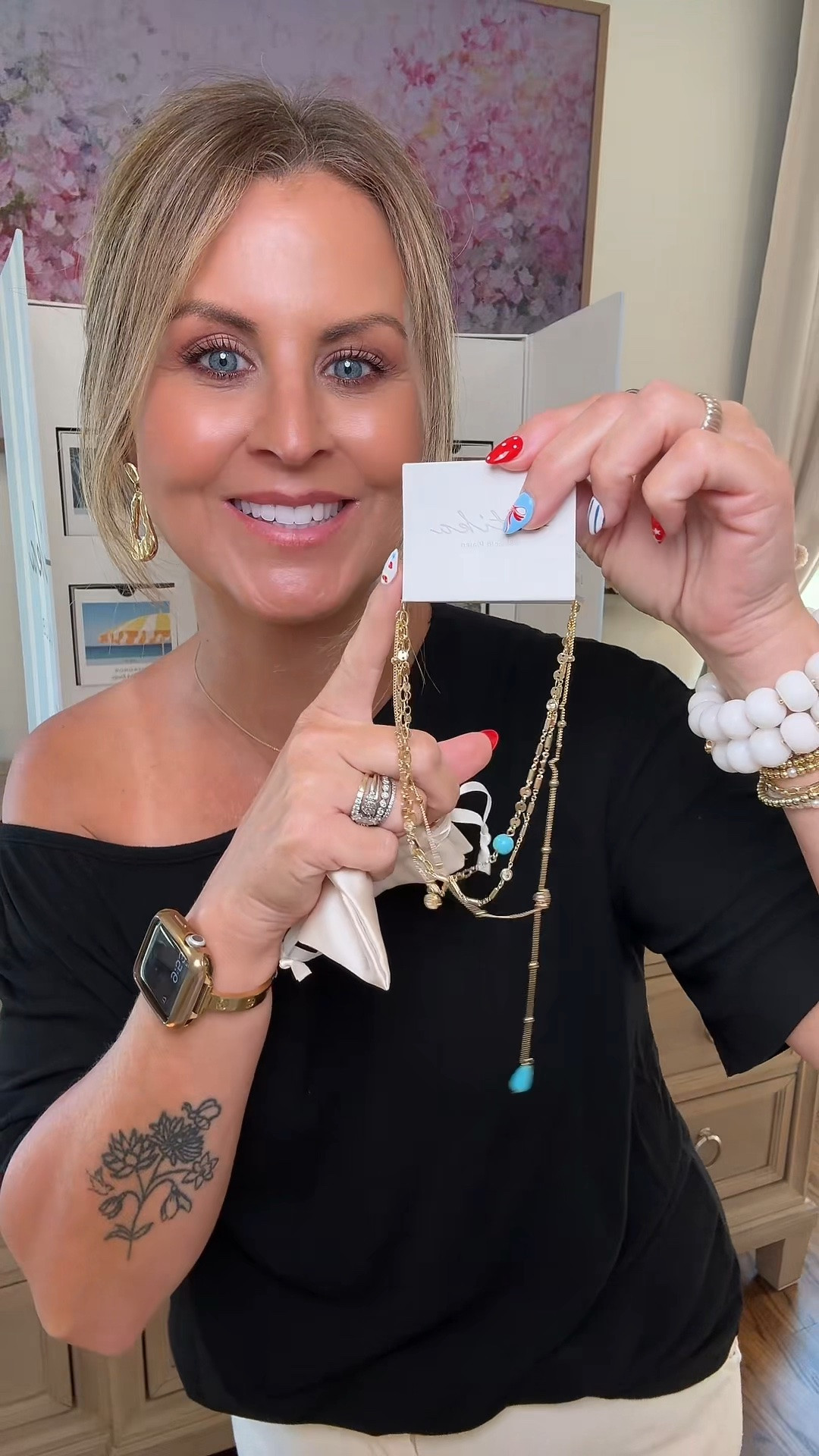 Another day, another piece from the beach box that I’m absolutely obsessed with. The perfect little summer accessory to elevate even the simplest outfit. ✨

#LTKStyle #LTKFashion #SummerStyle #BeachVacation #FashionOver40 #LTKCreator #AccessoryLover #SummerOutfit #ResortStyle #WearWhatYouLove