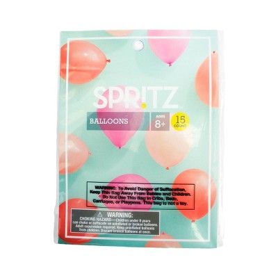 15ct Balloons Pink - Spritz™ | Target
