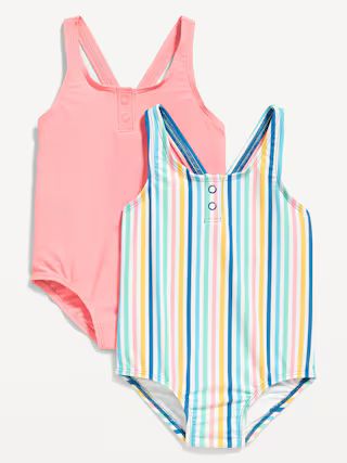 2-Pack One-Piece Swimsuit for Toddler Girls | Old Navy (US)