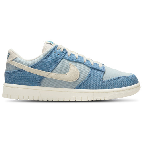 Nike Womens Nike Dunk Low - Womens Shoes Pale Ivory/Blue Size 09.0 | Foot Locker (US)