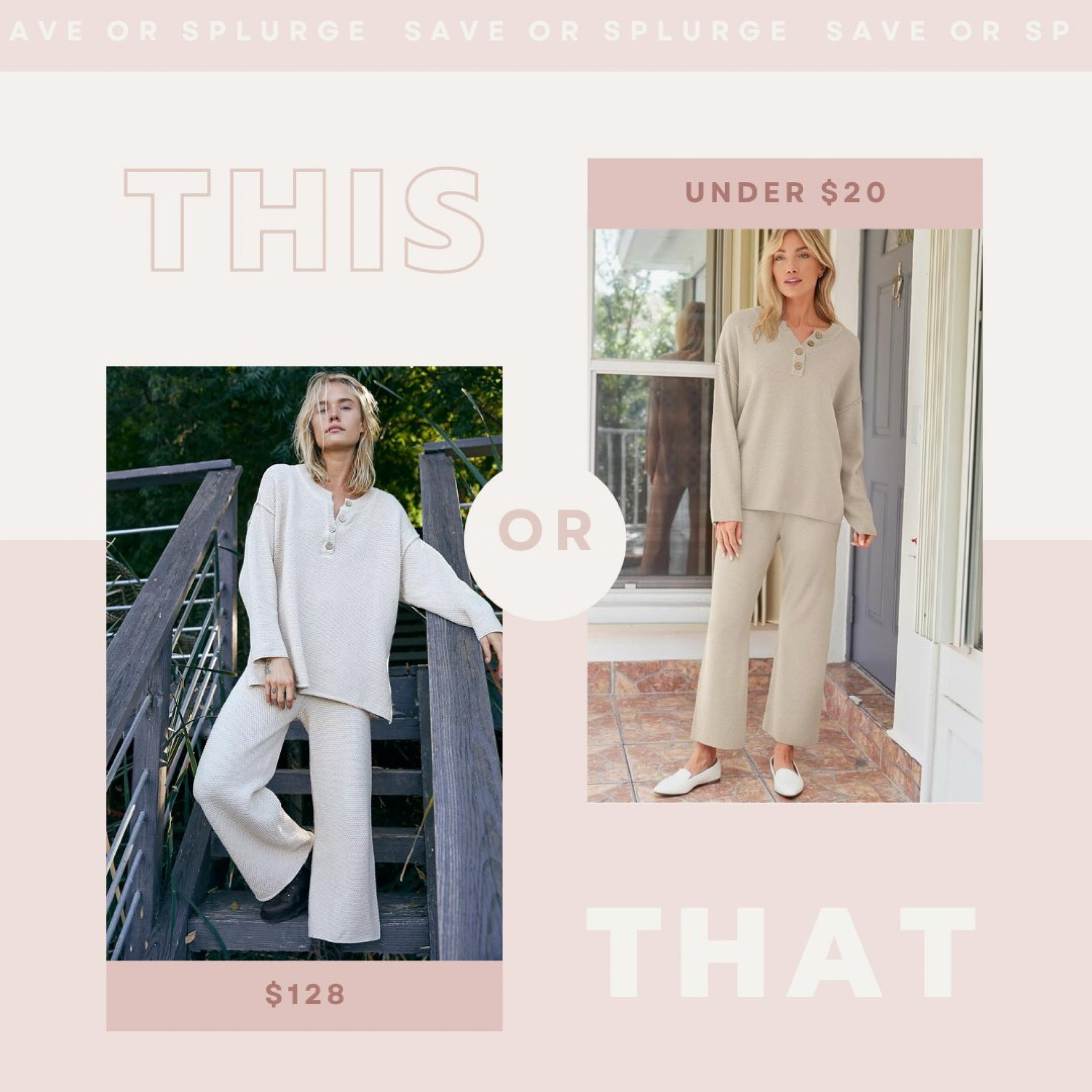 Save or Spend Women’s Loungewear

Fashionablylatemom 
Casual fall outfit
Womens fall knit Tops Loose
Women’s fall blouses
Women’s fall button up tops
Women’s fall fashion
Fall fedoras
Striped tee shirt
Trendy booties
Fall jewelry
Hoop earrings
Statement earrings
Flared jeans
Women’s fall accessories
Denim jacket
Basic tees
Fall cardigan
Workwear pants
Bootcut pants
Suede boots
Fall shoes
Gold jewelry
Denim jeans
Fall blazers
Women’s denim
Women’s booties
Fall jewelry

#LTKSaleAlert #LTKStyleTip #LTKSeasonal