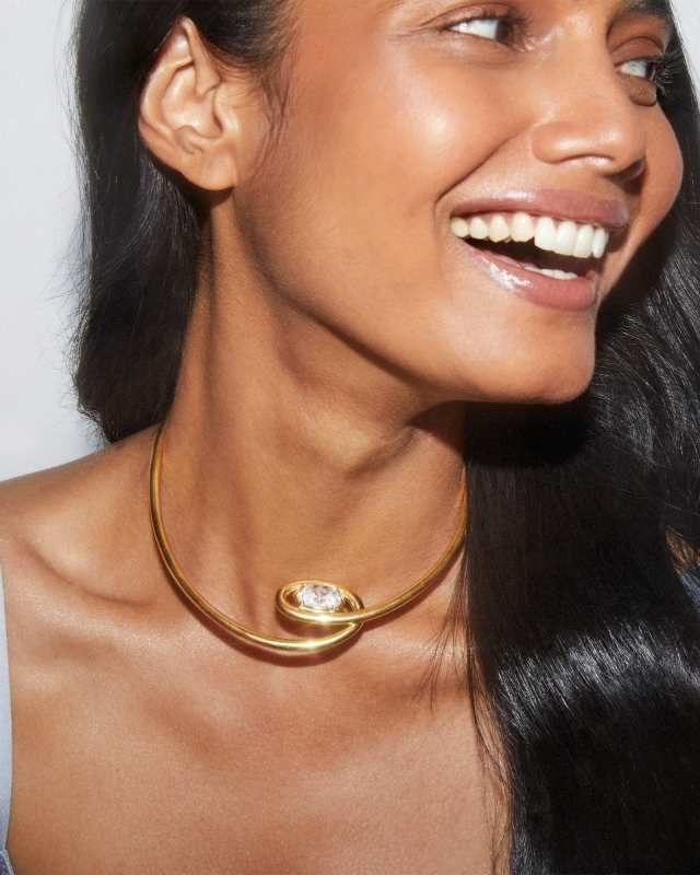 Gold Cuff Necklace Kendra Scott necklace

#LTKFindsUnder100 #LTKWorkwear #LTKautumn