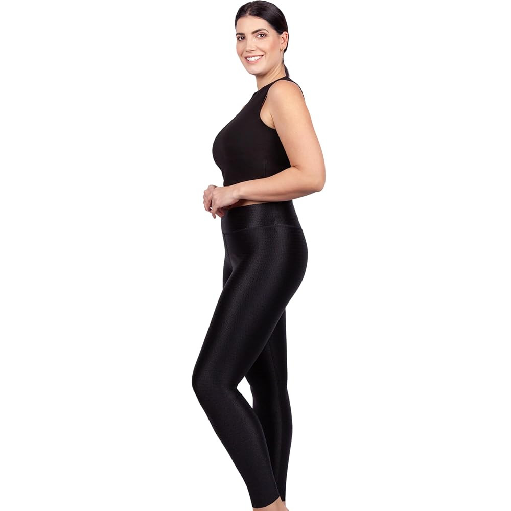 LIPOELASTIC Flow Leggings for Women – Micro-Massage 3D-Textured Black Leggings for Women | Amazon (US)
