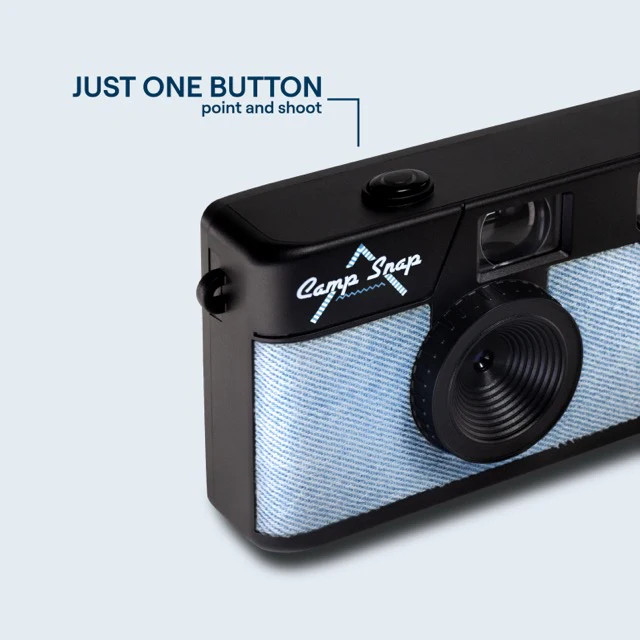 Vintage Screen Free Point and Shoot Digital Camera | Camp Snap | Camp Snap