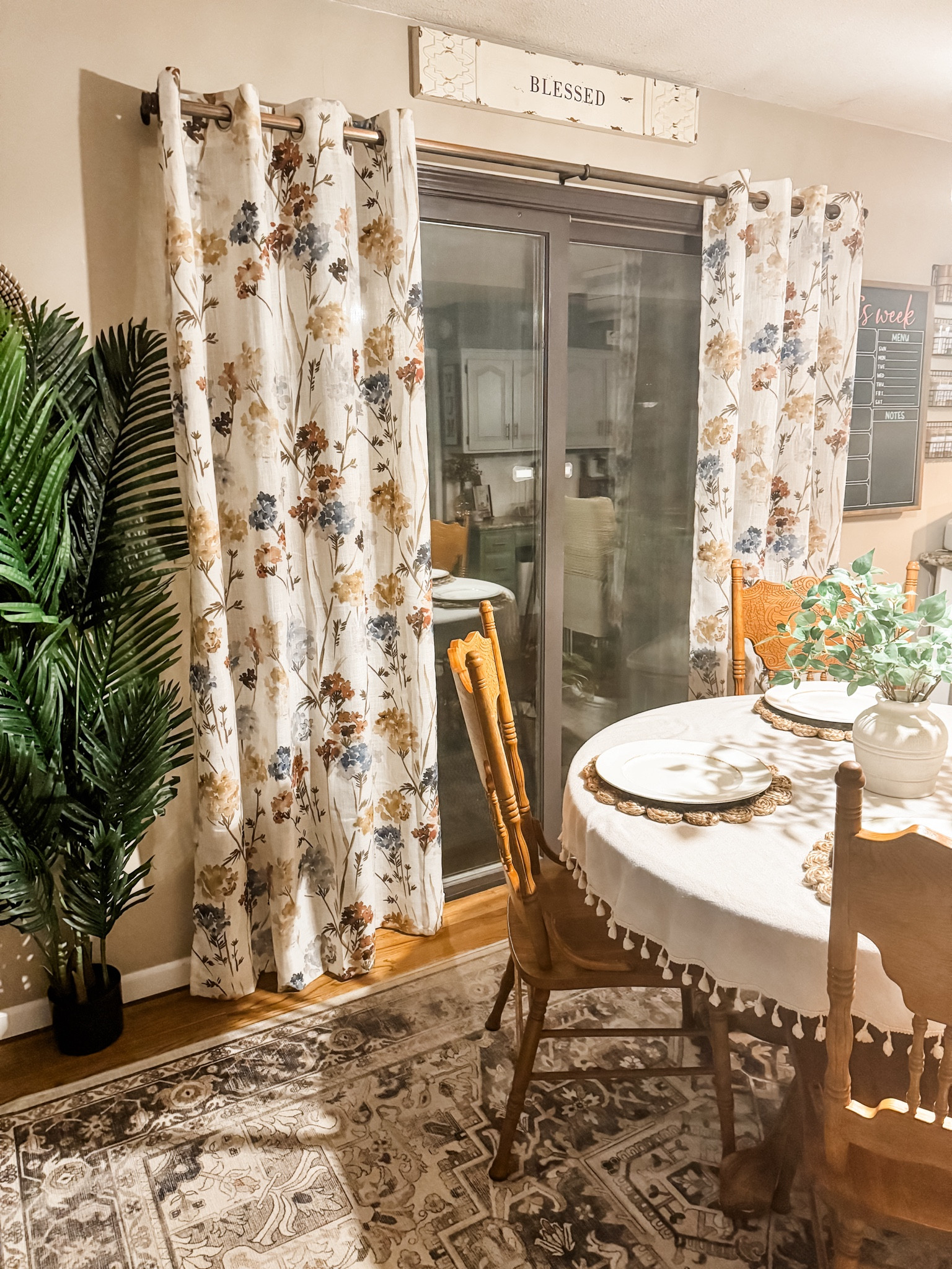Amazon floral curtains, home decor 

#LTKhome #LTKfindsunder50