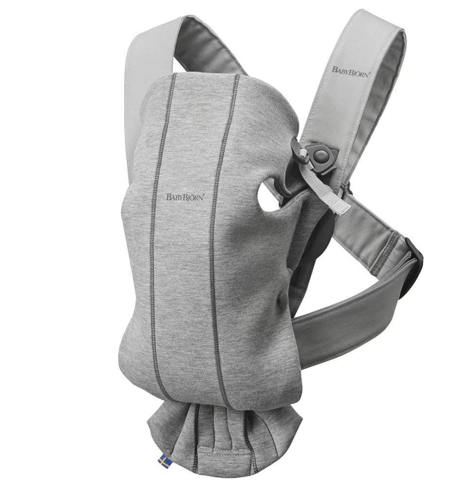 Open Box BabyBjorn Baby Carrier Mini, Light Grey 3D Jersey | Walmart (US)