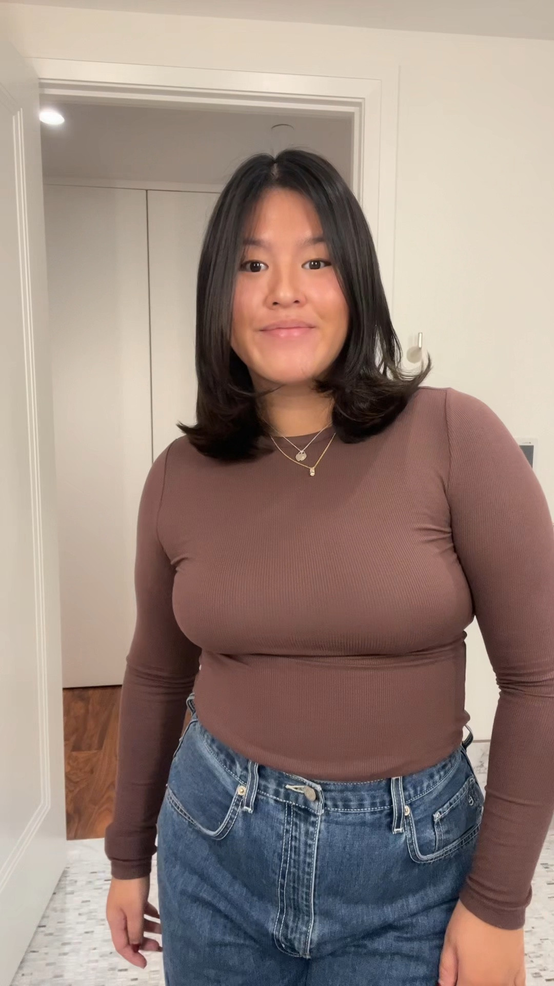 Thanksgiving haircut ✂️

I am wearing a medium in the slinky rib top and a 30 in the jeans  

#LTKCyberWeek #LTKHoliday #LTKStyleTip