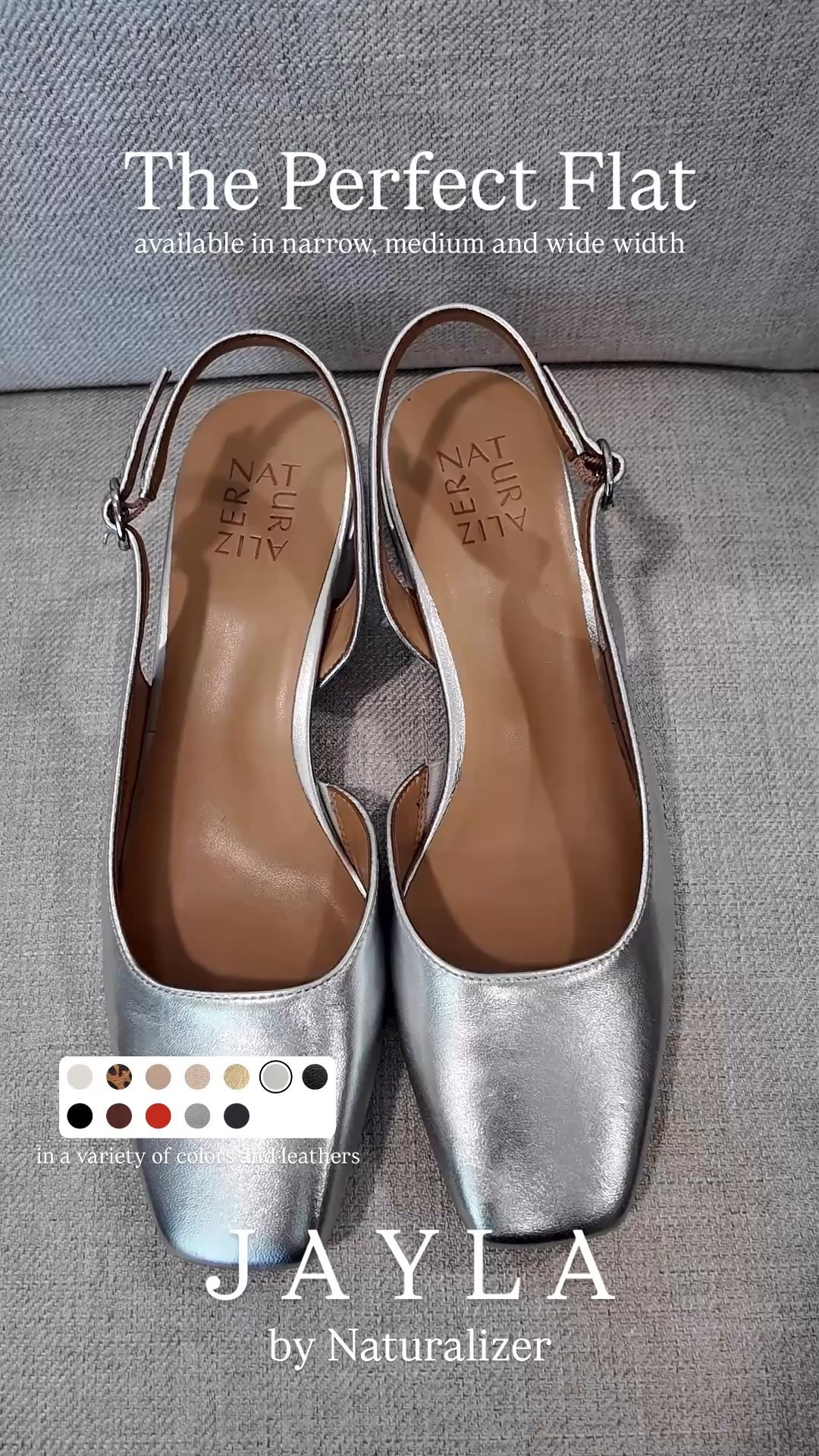 These flats from Naturalizer are perfect! They are available in narrow, medium, wide width and a ton of colors!! 

Work wear, heels, wide width friendly, summer outfit, smiles and pearls

#LTKOver40 #LTKMidsize #LTKWorkwear