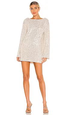 Lovers and Friends Coco Tunic Dress in Silver from Revolve.com | Revolve Clothing (Global)