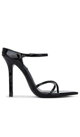 Stunner Sandal in Black Patent | Revolve Clothing (Global)