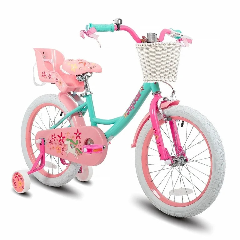 Joystar Unicorn 18inch Girls' Bike, Mint Green | Walmart (US)