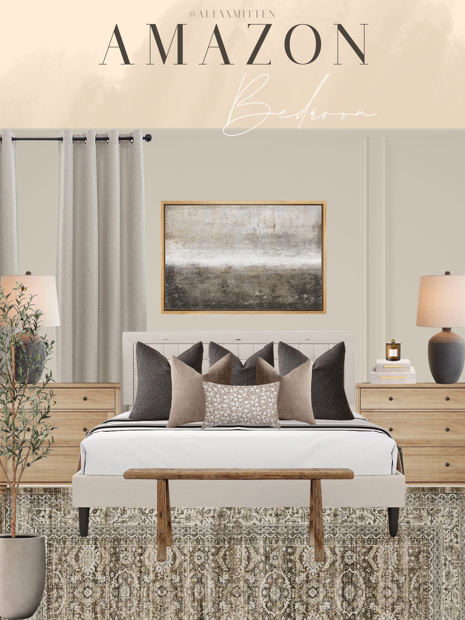 Master bedroom remodel idea 

Master bedroom | modern organic | home decor | amazon | affordable homes | throw pillows | nightstand | wall decor | modern | neutral home | bedroom inspo 


#LTKFindsUnder50 #LTKFindsUnder100 #LTKHome