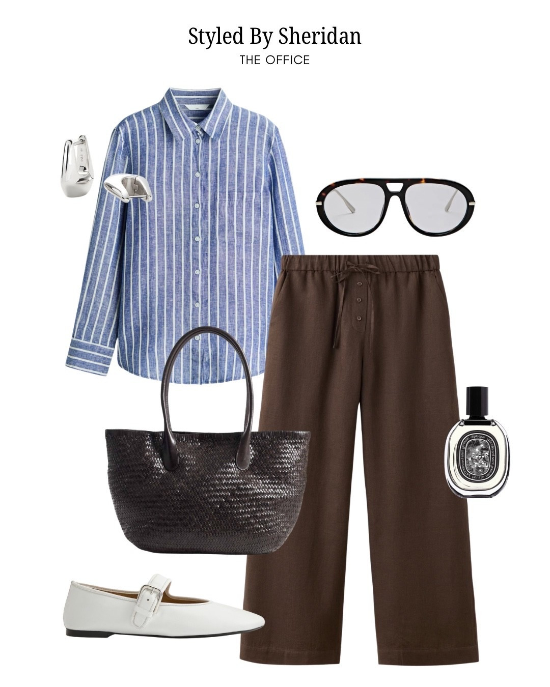 Blue striped shirt outfit

#LTKsummer #LTKworkwear #LTKstyletip