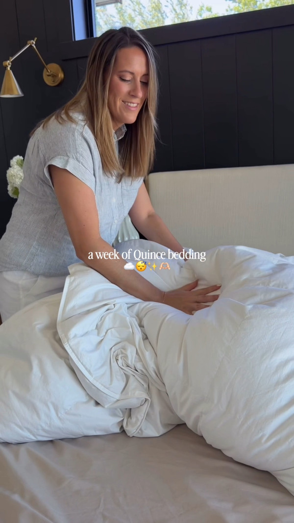 One of my favorite things about Quince bedding is how easy it is to create…