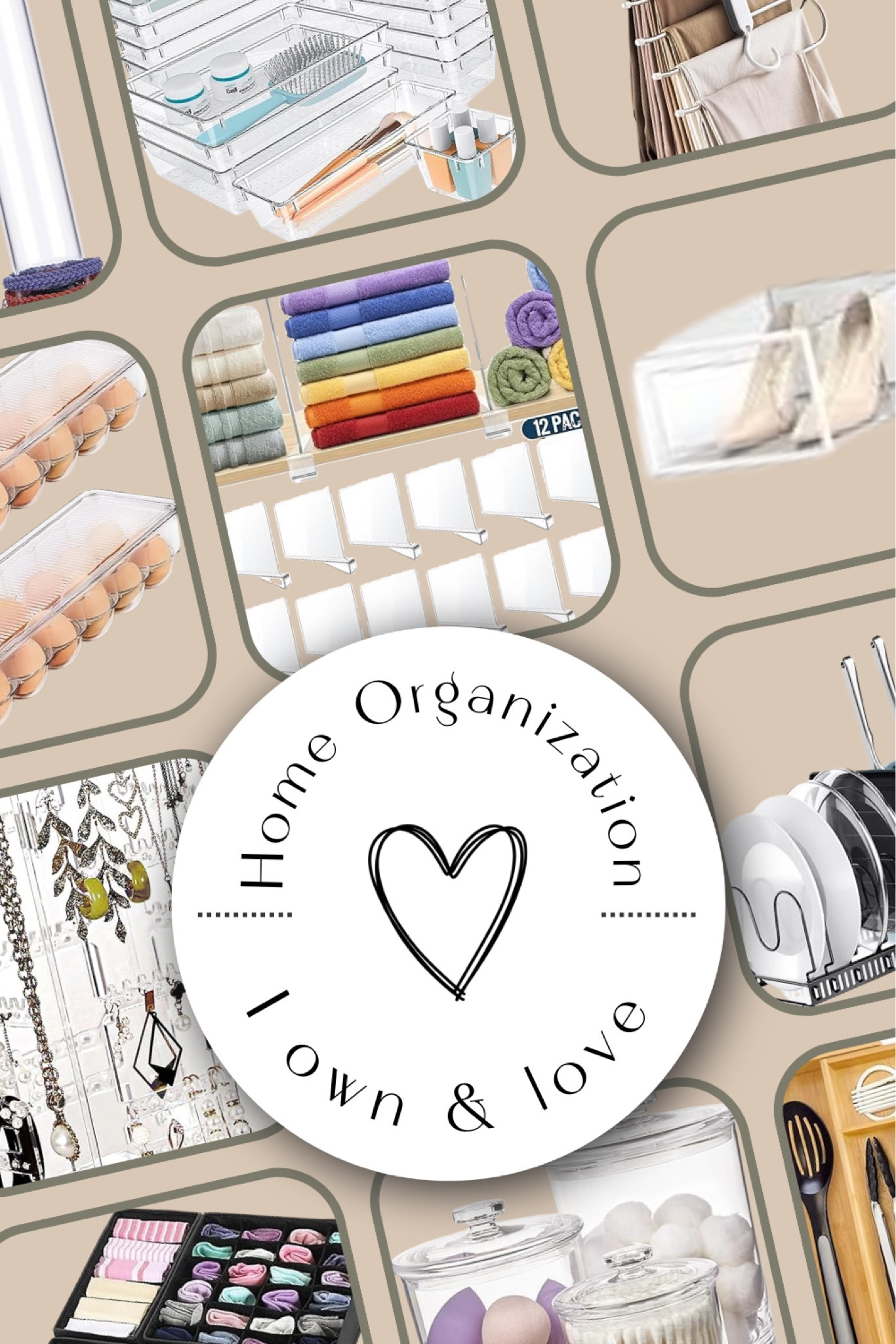 Home organization- items I own & love
All from Amazon & most are on sale!

•bracelet & scrunchie organizer 
•cleaner organizer bins
•pants hangers
•egg storage 
•acrylic shelf dividers 
•acrylic shoe boxes
•rotating jewelry stand
•pan organizer
•bra & underwear organizer 
•clear bathroom storage
•utensil drawer organizer 

#LTKhome #LTKCyberWeek #LTKsalealert