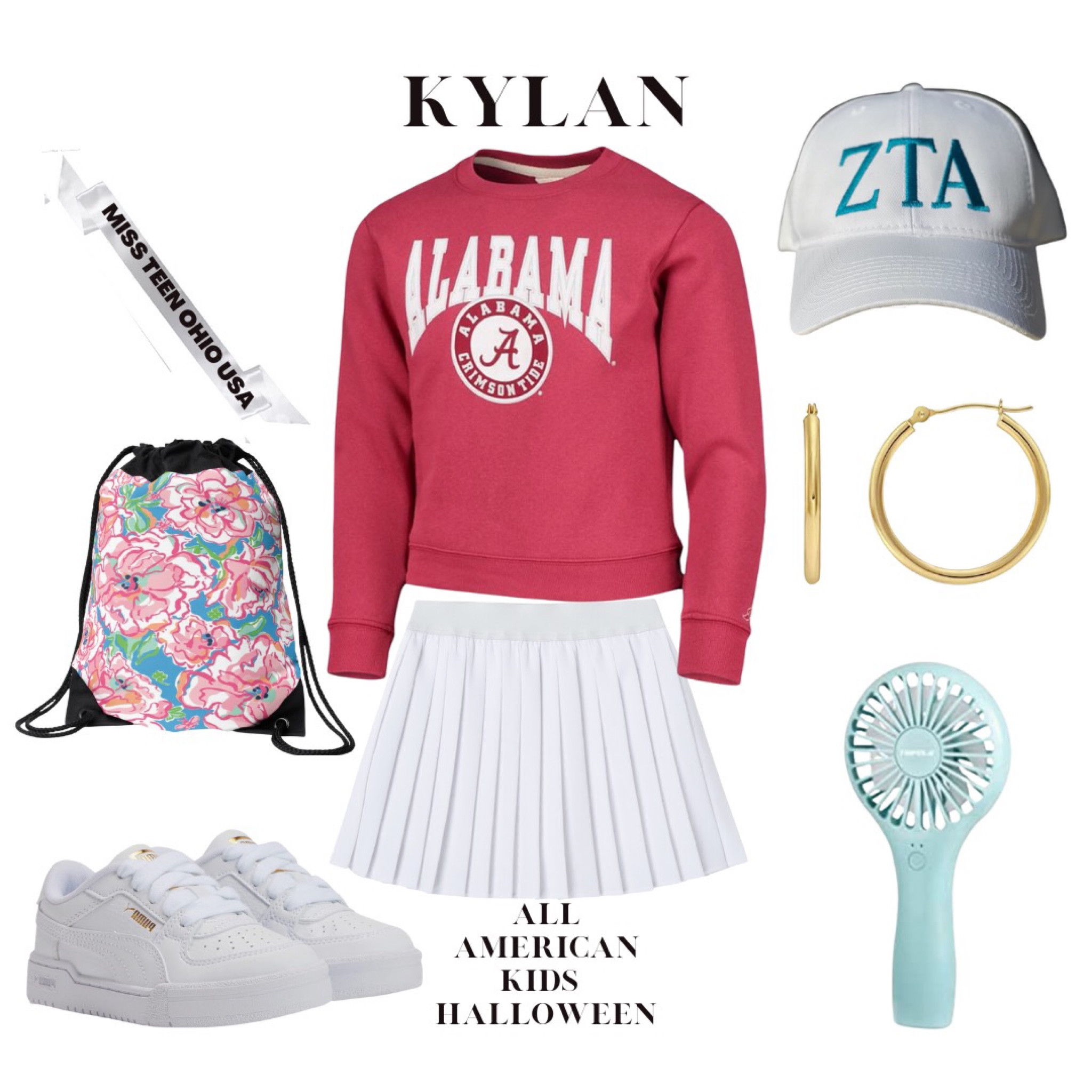 Kylan Darnell costume, beauty pageant queen costume, miss teen costume, sorority girl costume, go greek, zeta sister, roll tide, university of Alabama, BAMA rush, Alabama rush , Alabama rush tok, Alabama rush queen Kylan Darnell, potential new members, sorority rush, sisterhood, bid day, Tuscaloosa 

#LTKSeasonal #LTKkids #LTKHalloween