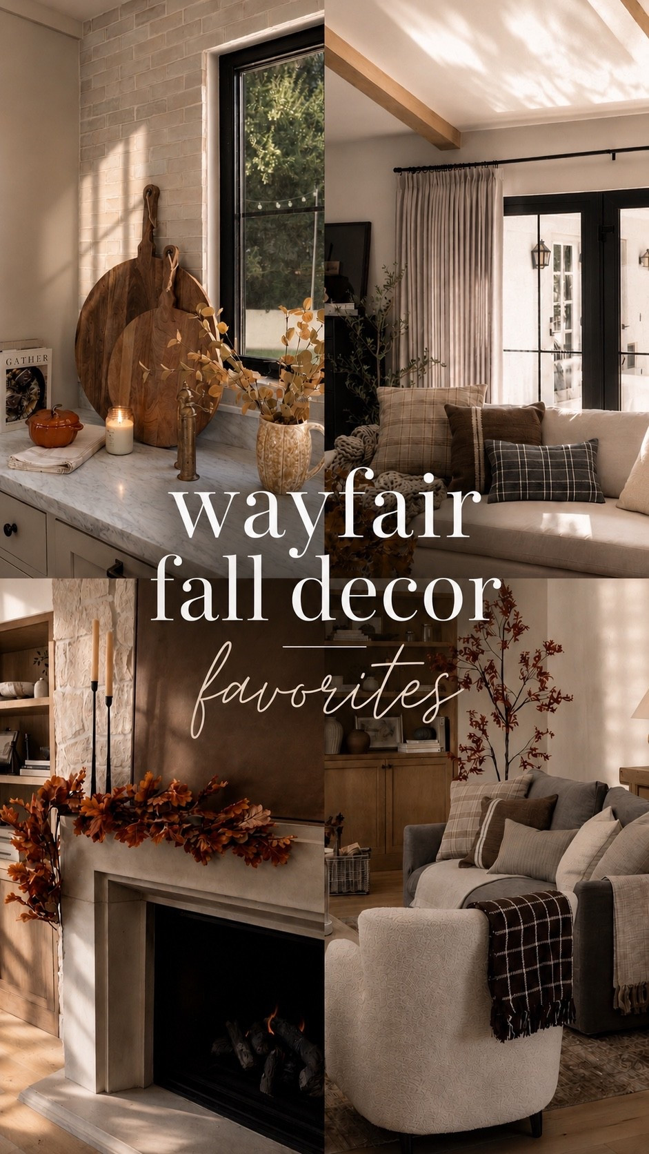 Consider this my fall soft launch 🍂🤎 Gave our home a cozy little refresh with a few new @Wayfair finds, and it’s amazing what a few simple swaps can do. Warm textures, earthy tones, cozy layers, and those subtle seasonal touches that make home feel a little extra inviting this time of year. Happily welcoming all the fall coziness around here. #Wayfair #WayfairPartner

#LTKHome #LTKSeasonal