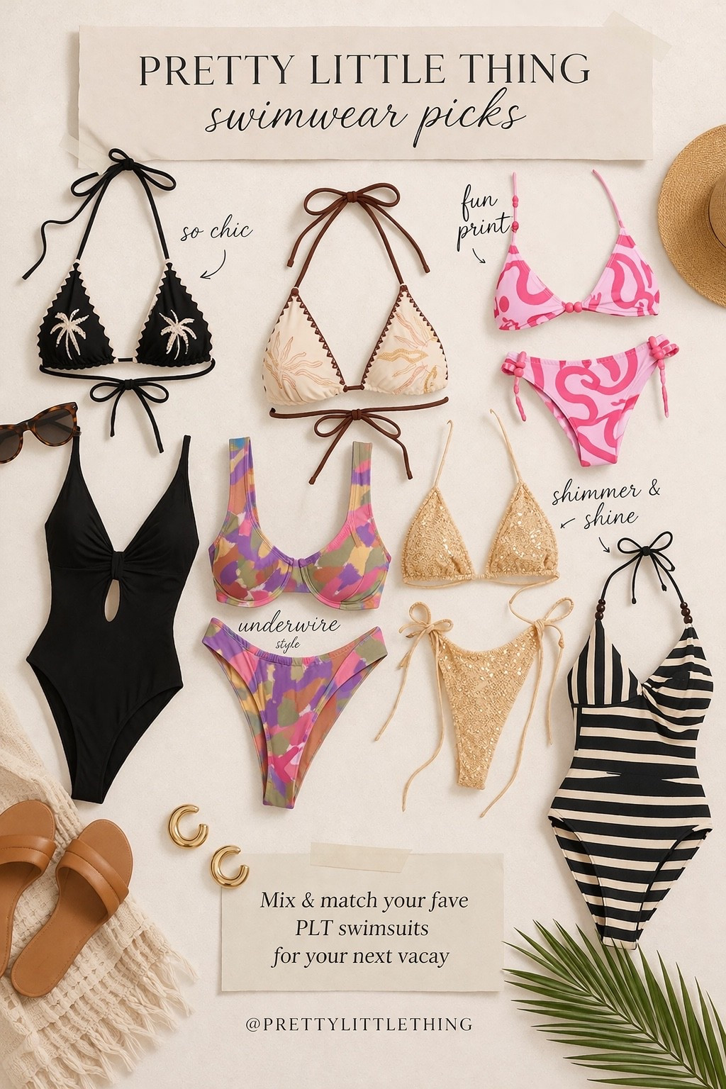 These PrettyLittleThing swimsuits are giving
✨ snatched
✨ confident
✨ main character on vacation energy

From the flattering cuts to the fun prints… these are the kind of suits that make you feel GOOD the second you put them on 🙌

And you already know I linked all my faves for you 🤍

Go grab your size before they sell out (because they WILL 👀)

@prettylittlething 


#ltkfinds #swimstyle #vacationready #summerstyle #momstyle

#LTKSwim #LTKTravel