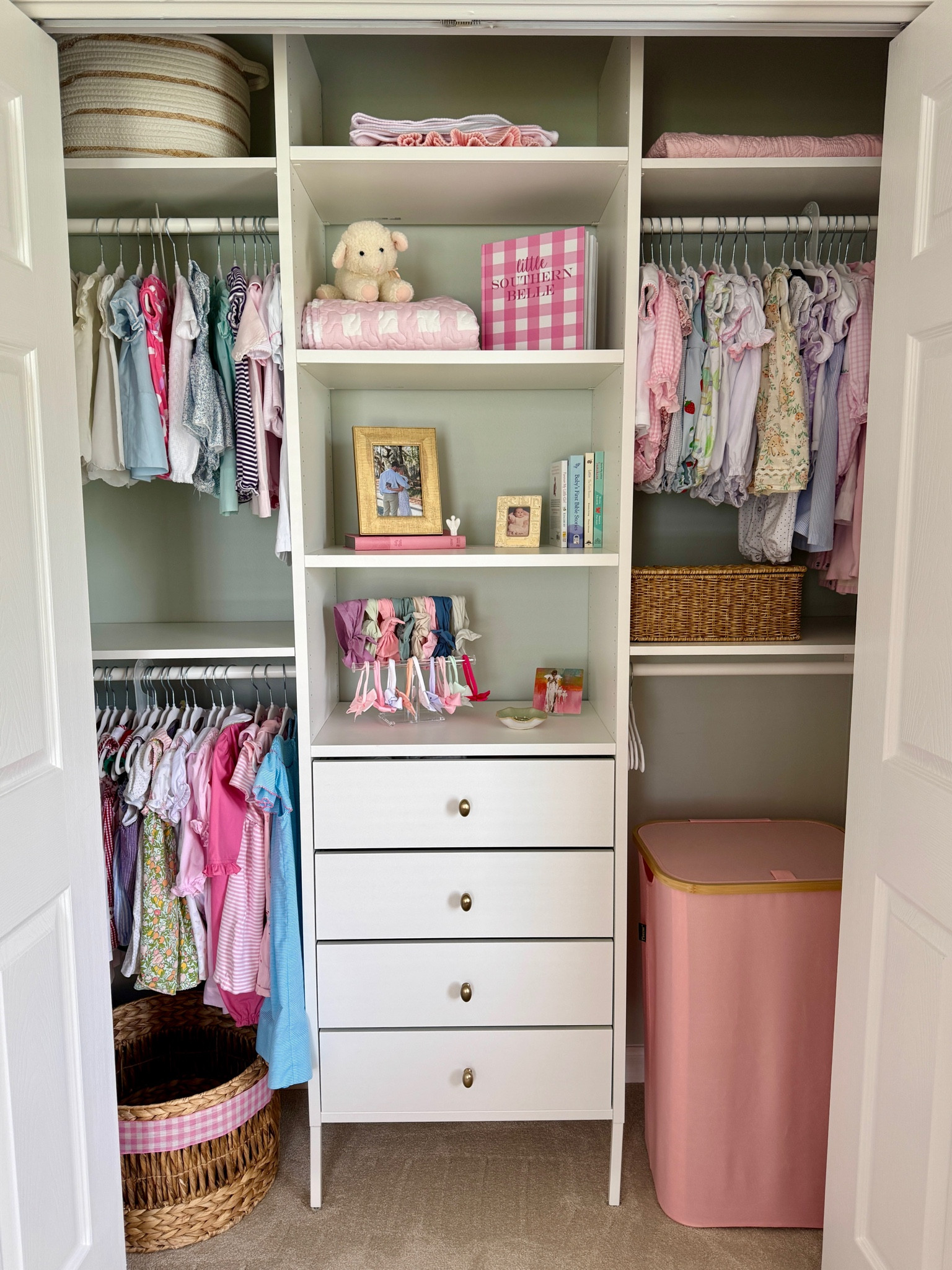 Our nursery closet system is the IKEA Aurdal system!

#LTKBaby #LTKStyleTip #LTKHome