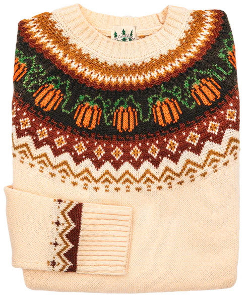 The Cozy Pumpkin Sweater - Women's  Cream | Kiel James Patrick