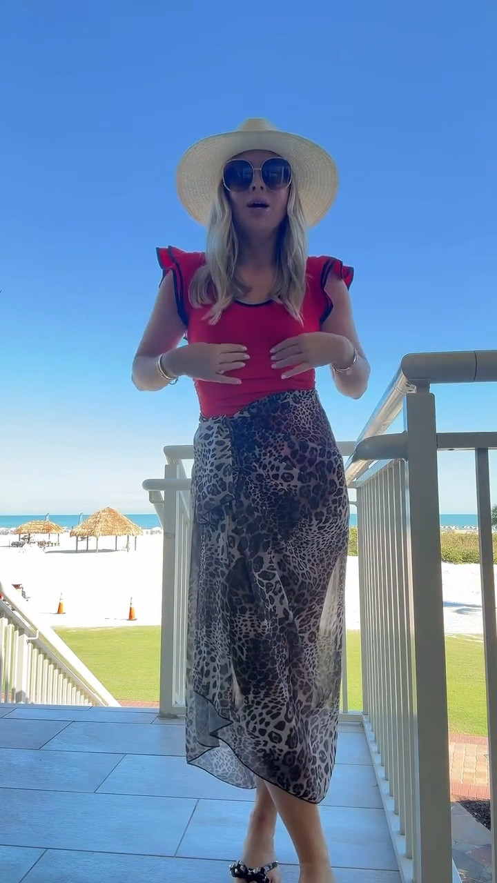 Beach look! Resort wear style from AMAZON! ❤️🔥

Beach look. Swimwear. Amazon finds. Tote bag. Resort wear. Cover skirt. Vacation outfit. Leopard. 

#LTKTravel #LTKFindsUnder50 #LTKSwim