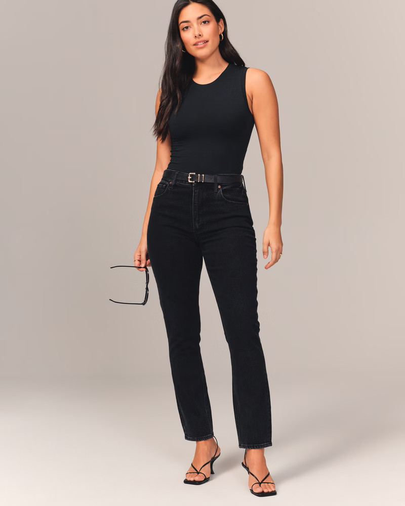 Curve Love High Rise Skinny Jean | Abercrombie & Fitch (US)