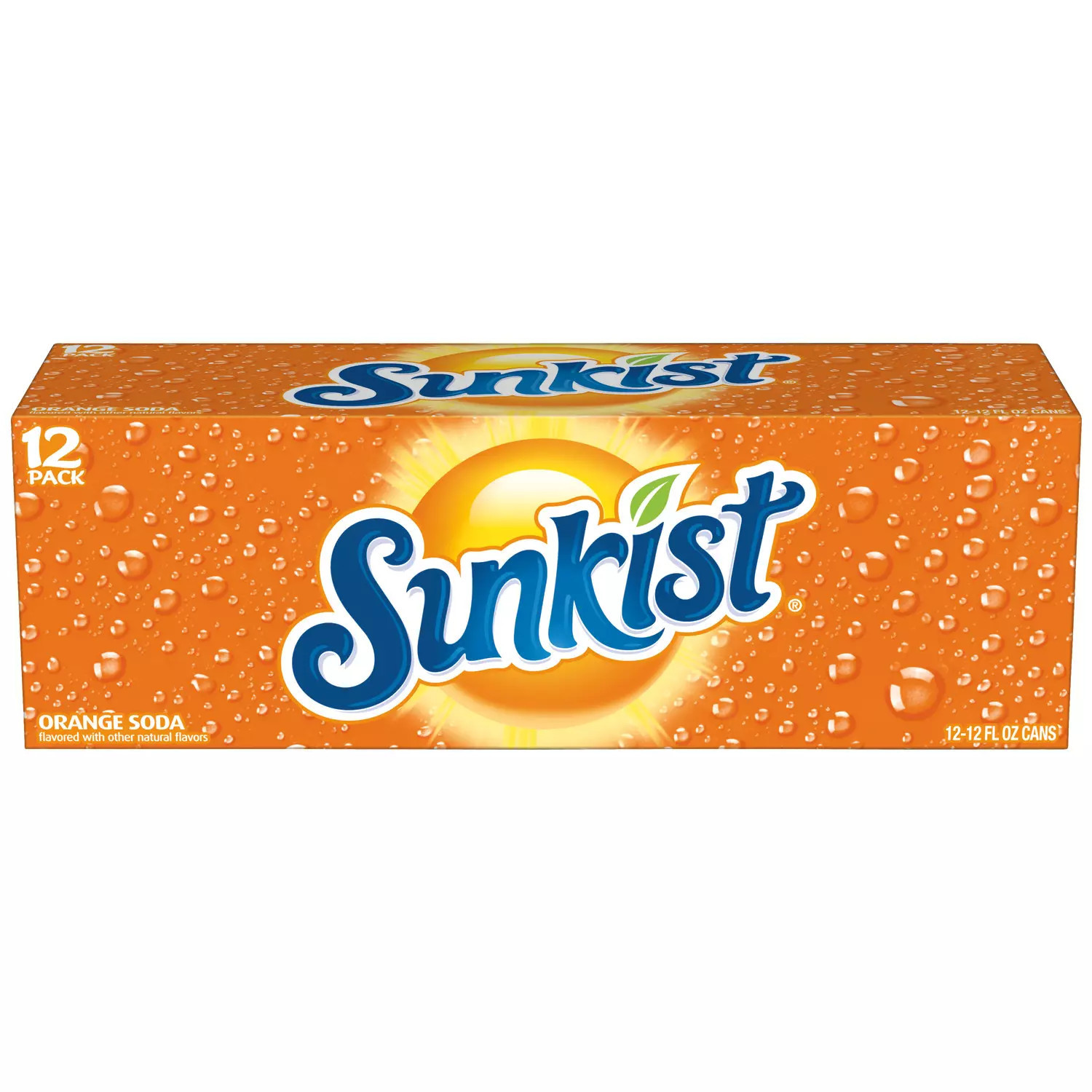 Sunkist Orange Soda 12 fl. oz. cans, 12 pk. | Sam's Club