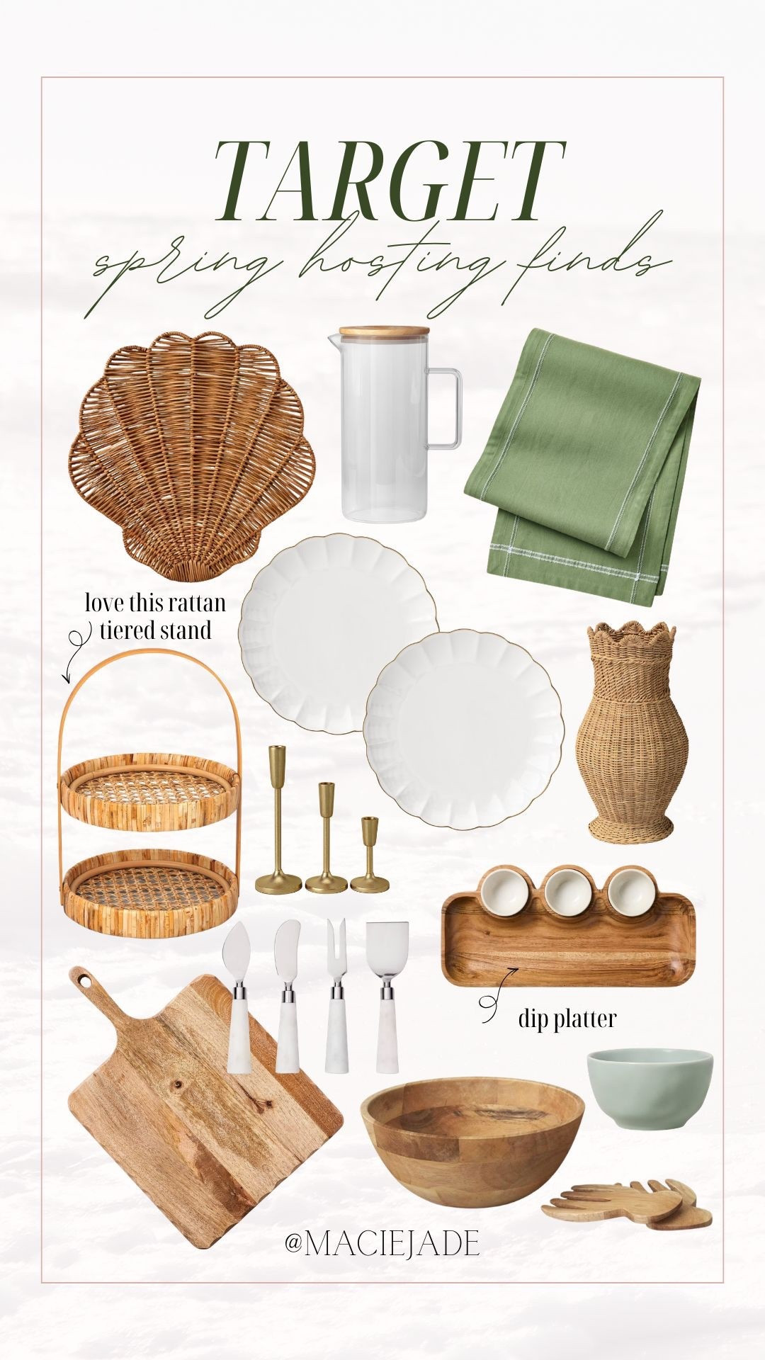New from Target ✨ perfect for spring hosting! 🌸

Target home, target serveware, target hosting finds, spring hosting, spring dining, target dinnerware, target kitchen finds

#LTKSeasonal #LTKHome