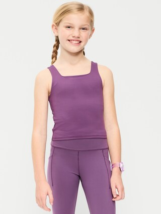 StudioSmooth Longline Sports Bra for Girls | Old Navy (US)