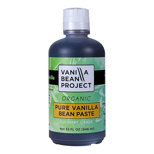 Amazon.com: Organic Vanilla Bean Paste | Baking Necessity | Pure Vanilla for Cooking | Vanilla Be... | Amazon (US)