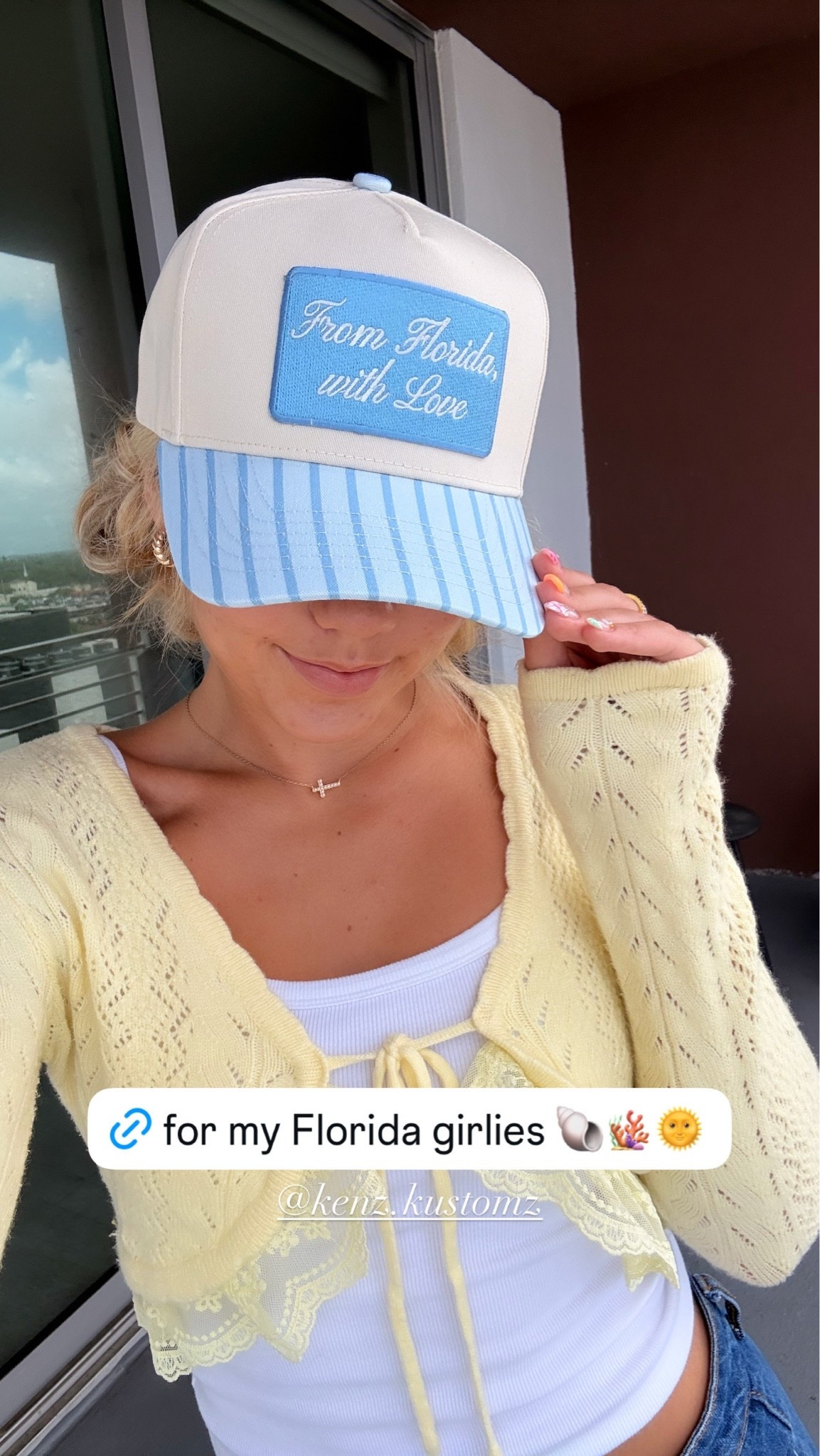 the trucker hat for my Florida girlies 🐚🪸🌊

use code JADA10 for 10% this hat & your whole @KenzKustomz order!

#LTKootd #LTKSaleAlert #LTKgrwm