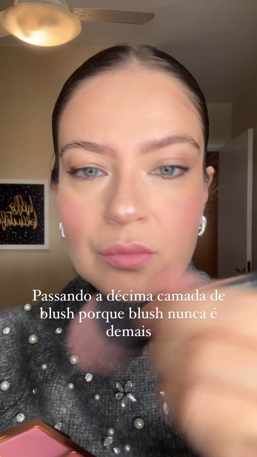 Só mais uma camadinha, blush nunca é demais 💁🏼‍♀️🪞🎀

#LTKbeauty #LTKbrasil