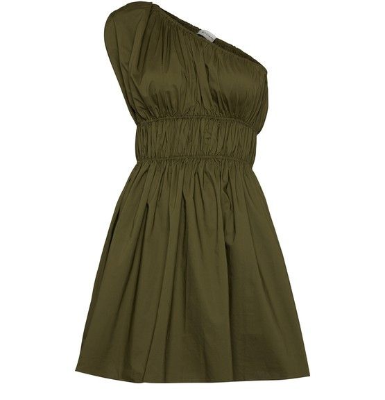 Shirred mini dress - MATTEAU | 24S (APAC/EU)