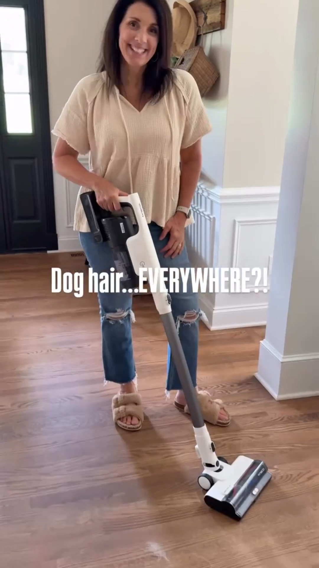 If you’re tired of dog hair taking over your house, the Tineco Station 5 is a total game-changer. It’s cordless, has powerful suction that won’t lose strength over time, and the base station cleans itself while charging so it’s always ready to go. Plus, the 2.5L dustbin means you don’t have to empty it constantly...no dust clouds, no mess. It’s one of my favorite finds for pet parents and busy moms.


#LTKHome #LTKFamily #LTKPets