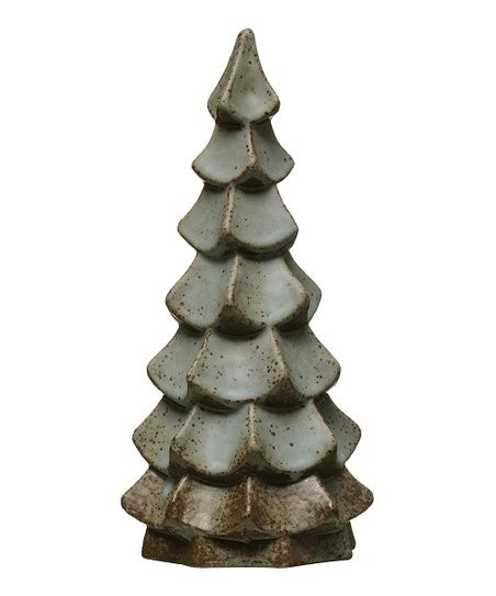 Hello Honey Brown Reactive Glaze 9.75'' Tree Décor | Zulily