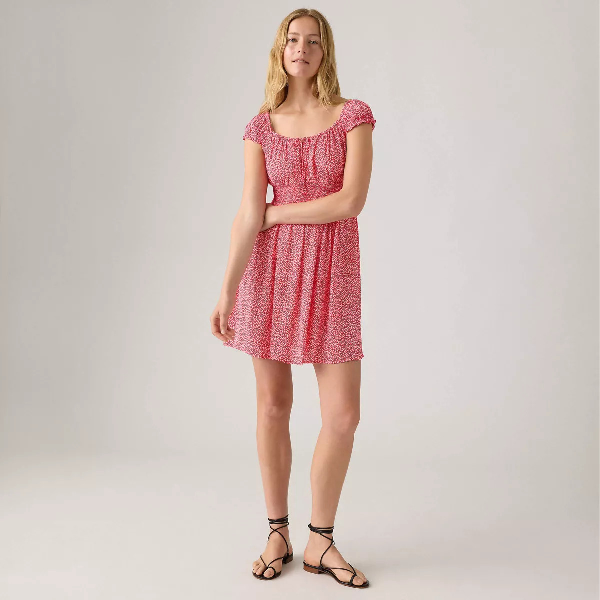 Levi's® Women's Yara Crepe Dress - Red Floral | Target