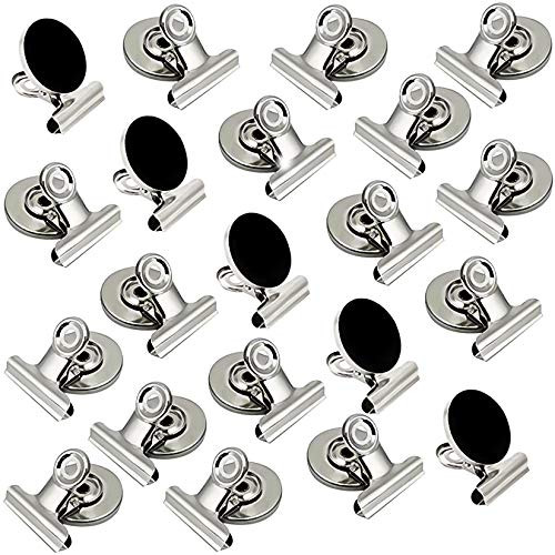 Magnetic Clips 20 Pack Magnets for Fridge Refrigerator Magnets, Fridge Magnets, Strong Whiteboard Ma | Amazon (US)