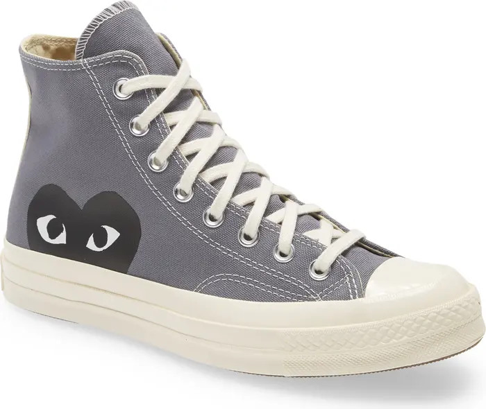 Comme des Garçons PLAY x Converse Chuck Taylor® - Hidden Heart High Top Sneaker | Nordstrom | Nordstrom