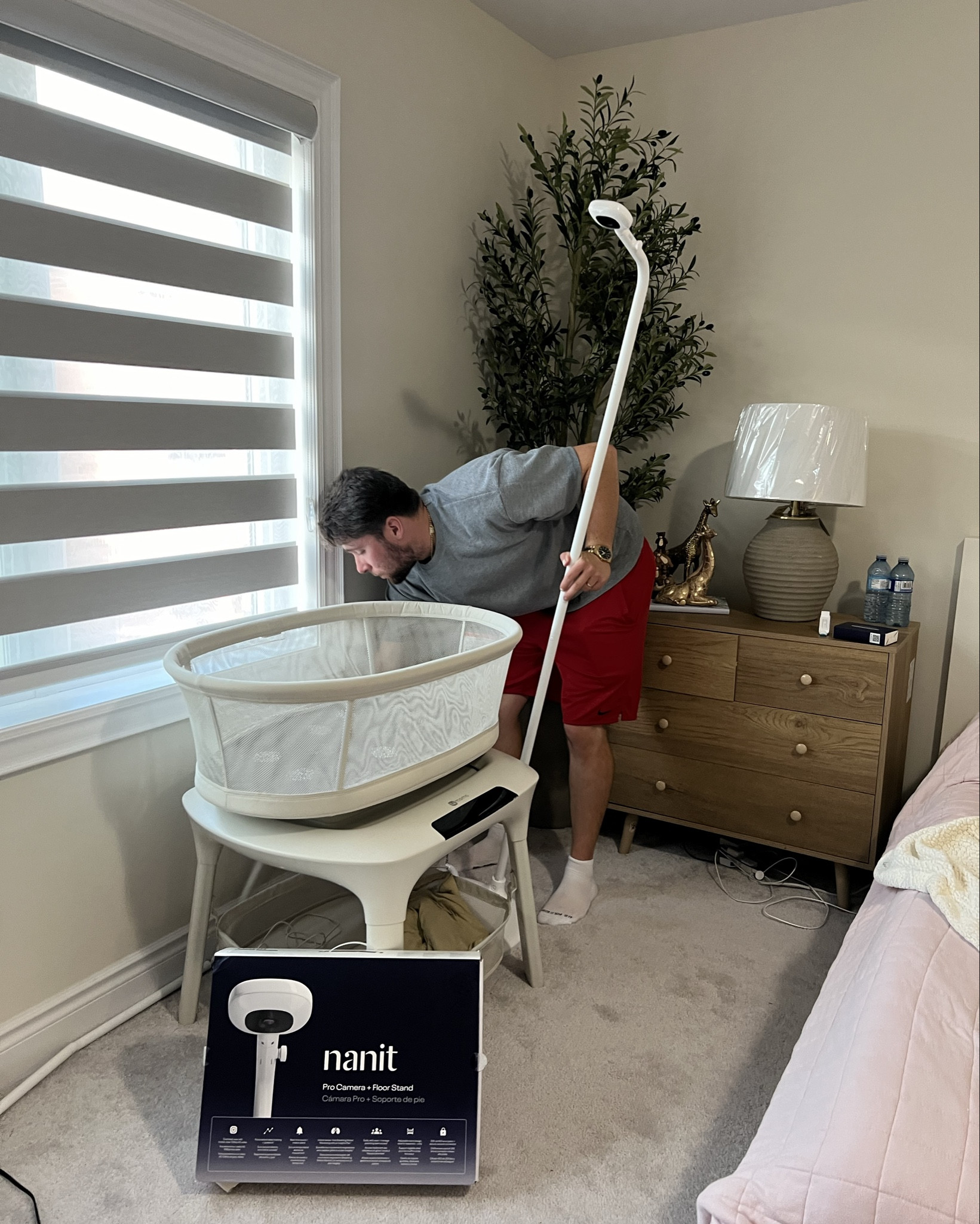 Our favourite baby camera #babycamera #nanit #nursery #babymusthaves 