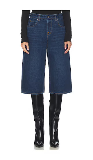 GRLFRND Foster Culotte in Blue. - size 27 | Revolve Clothing (Global)