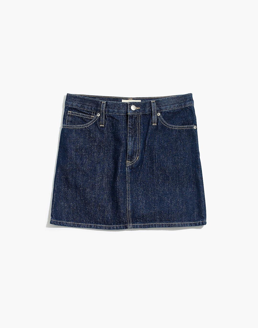 Rigid Denim Mini Skirt in Dupree Wash | Madewell
