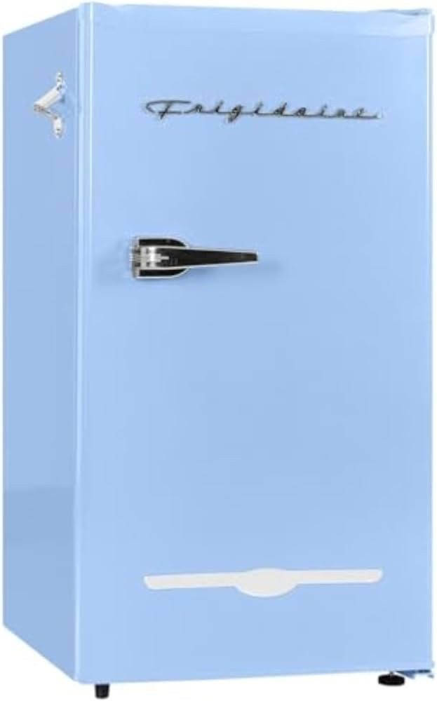 Frigidaire Retro Compact Fridge with Chiller, 3.2 cu ft Countertop Fridge with Built-In Bottle Op... | Amazon (US)