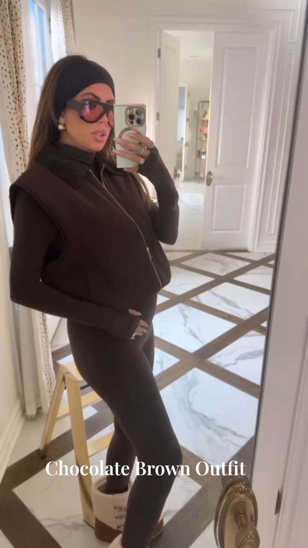 I’m wearing a size XS in this catsuit and size medium in this vest! 

Chocolate brown, Catsuit, Onesie, Vest, Winter fashion, Winter outfit, Chocolate Brown Vest, Moon Boots, Emily Ann Gemma

#LTKFindsUnder100 #LTKootd #LTKSeasonal