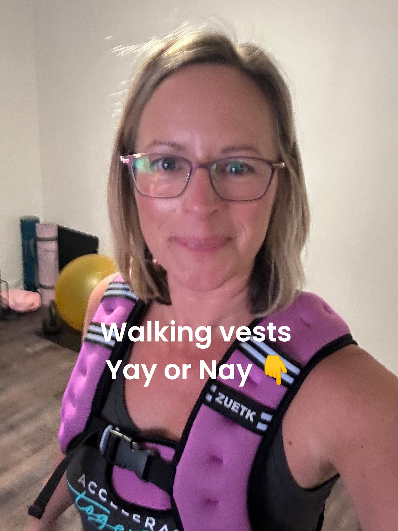 From a personal trainer- weighted vests are not a substitute for strength training but if you walk daily consider using it 1-2x per week as interval work 

#LTKdayinmylife #LTKOver40 #LTKselfcare