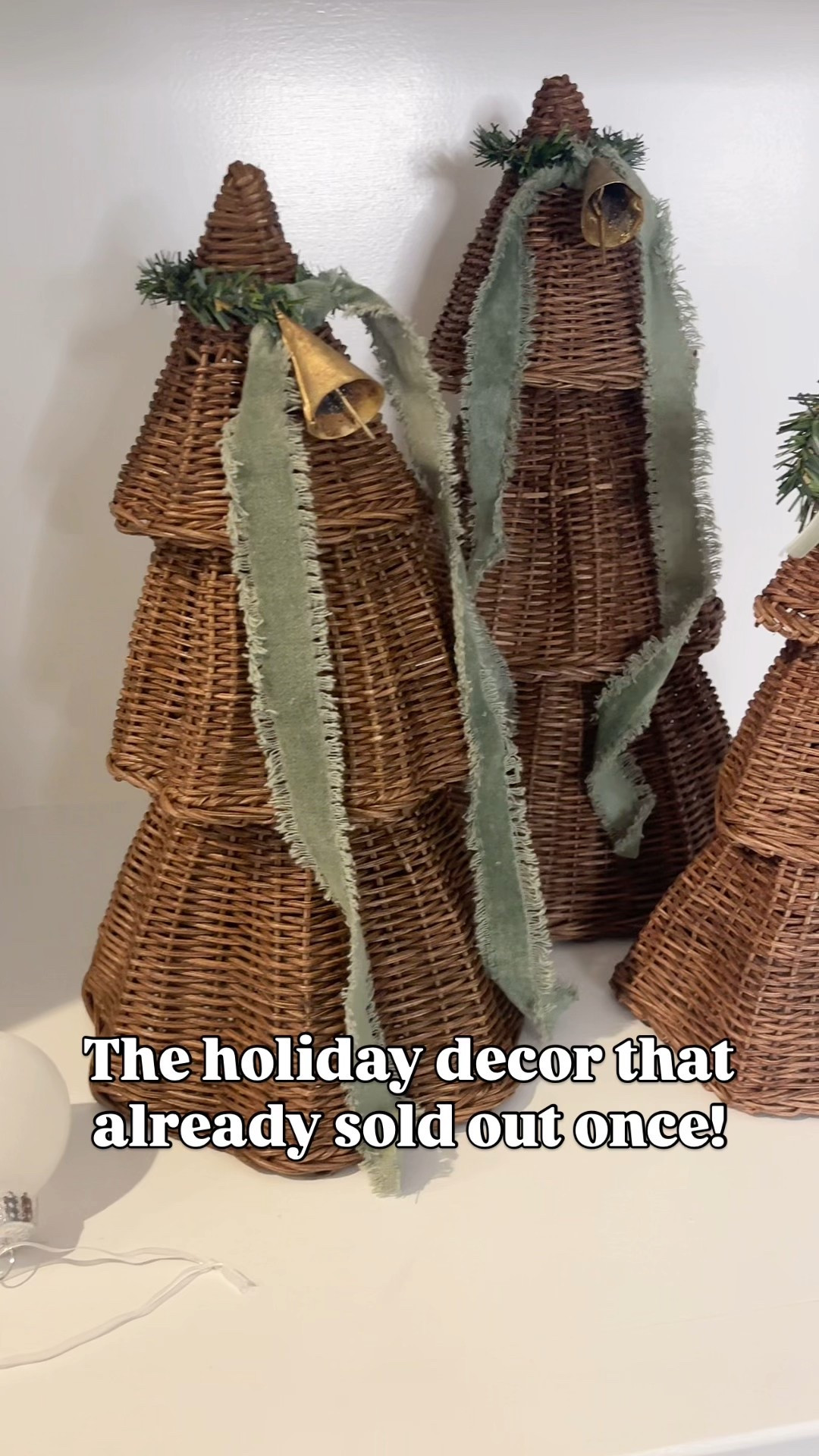 Don’t say I didn’t warn you! These rattan Christmas trees might sell out again—reply SHOP to grab yours before they’re gone! 

I actually like this version better than last year’s rattan trees! Last year’s version was a lighter shade and slightly smaller in size. Both are amazing Serena and Lily lookalikes at a fraction of the price! 

Holiday, Christmas, Christmas decor, holiday decor, classic coastal Christmas, rattan holiday decor, look for less, Christmas decorations, faux tree, Christmas tree decor, seasonal decor 