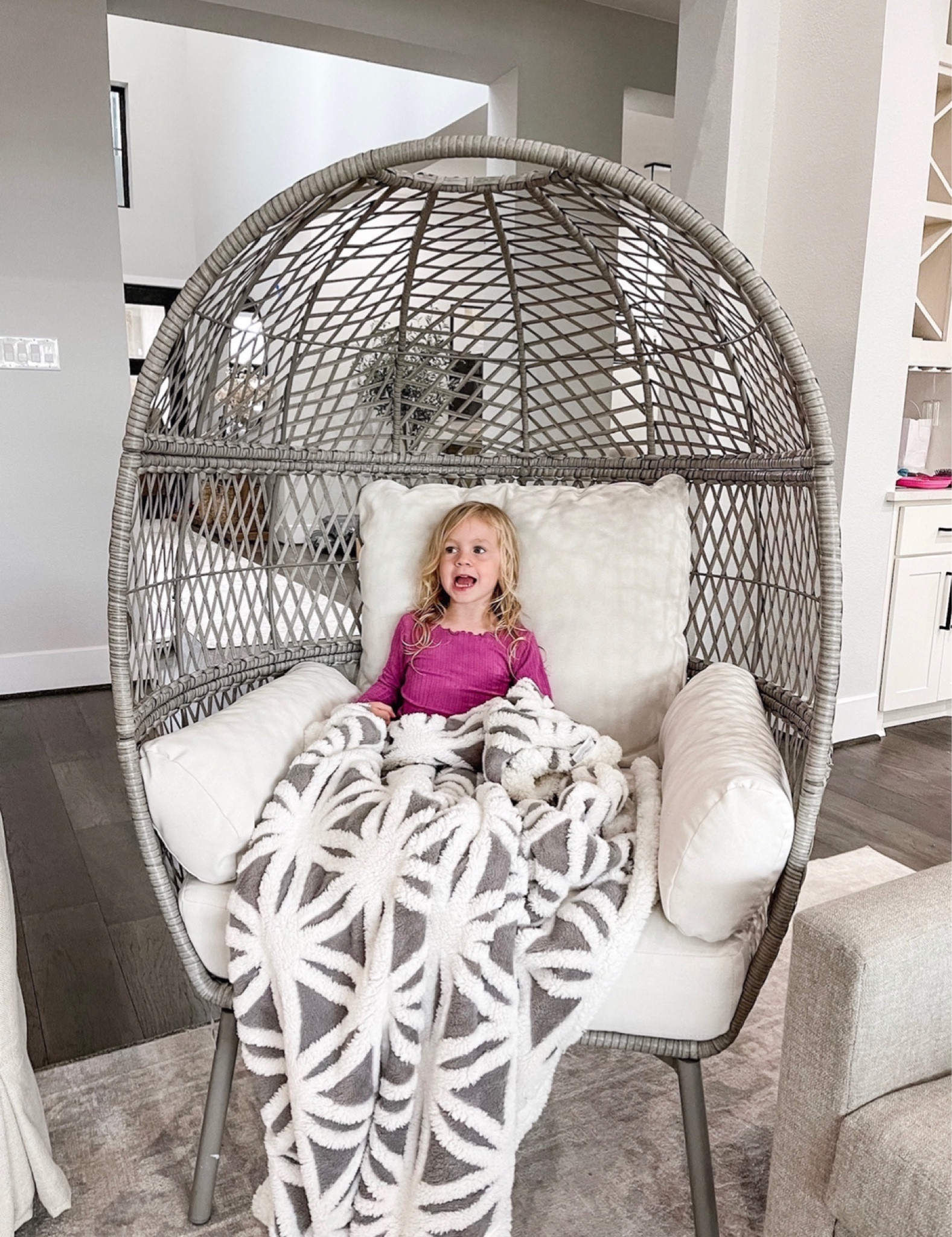 Walmart egg chair you can’t go wrong with! 

#walmarthome

#LTKkids #LTKfamily #LTKhome