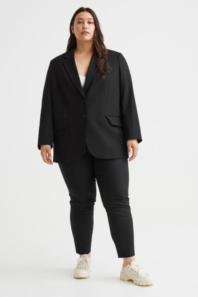 H&M+ Einreihiger Oversized-Blazer | H&M (DE, AT, CH, NL, FI)