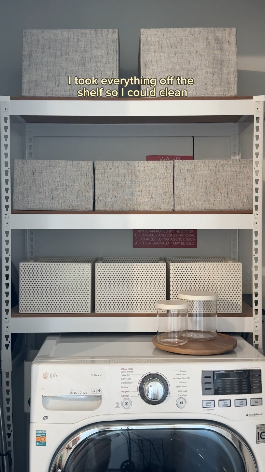 This hall closet organization system is so helpful! Took our laundry room closet situation from disastrous to functional real quick! 

#LTKhome #LTKsalealert #LTKunder100