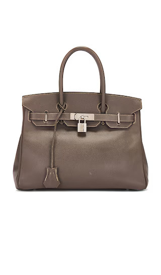 Hermes Epsom Birkin 30 Handbag in Etain & Bleu Thalassa | Revolve Clothing (Global)